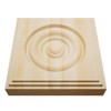 5 1/2"W x 5 1/2"H x 1 1/8"P Americraft Solid