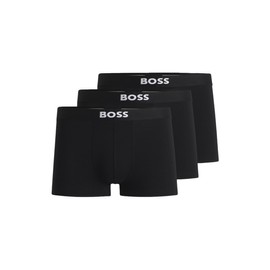 BOSS, 3-Pack Logo Icon Trunks, black carbon, M