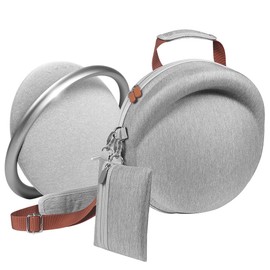 Seracle Hard Carrying Case Travel Bag Compatible with Harman Kardon Onyx Studio 8 Portable Bluetooth Speakers (Beige)