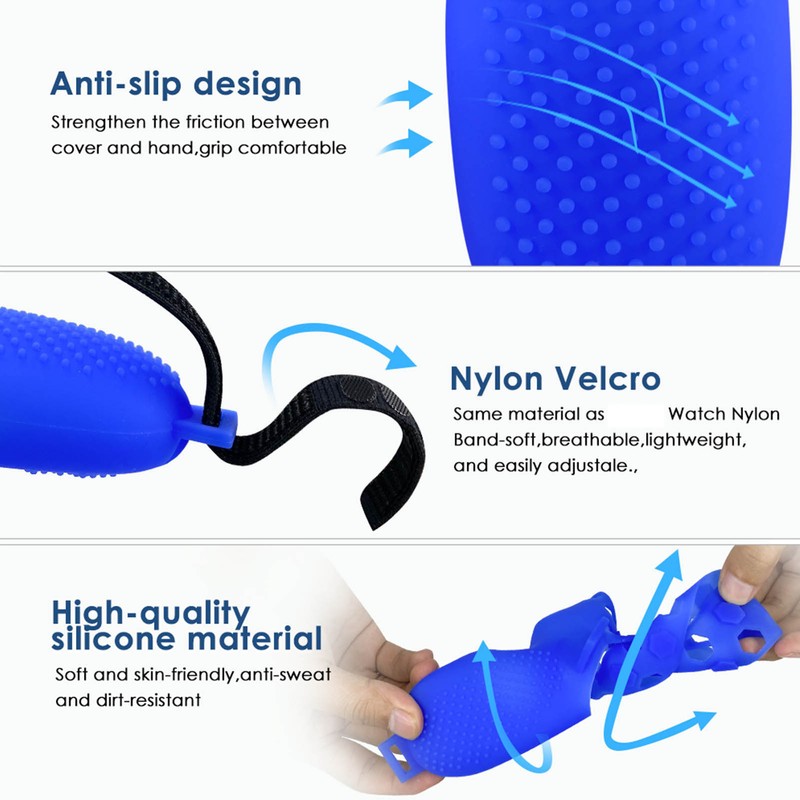 Controller Grip Cover Silicone VR Handle Protective Sleeve Anti Throw