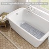 Non-Slip Bathtub Mat OTHWAY Soft Rubber Bathroom Bathmat with Strong