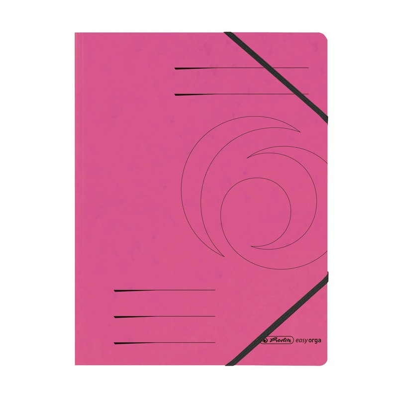 Herlitz Elastic Folder Colorspan A4 Assorted Colours (10 Pieces)