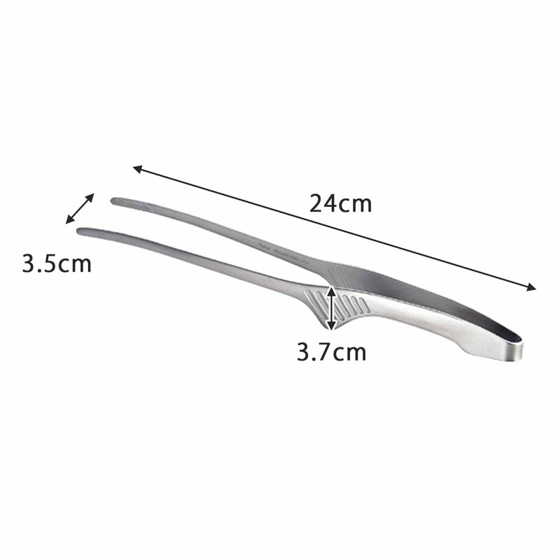 Shimomura 33807 Tongs, Assistance, Stainless Steel, Tsubamesanjo, Made in Japan