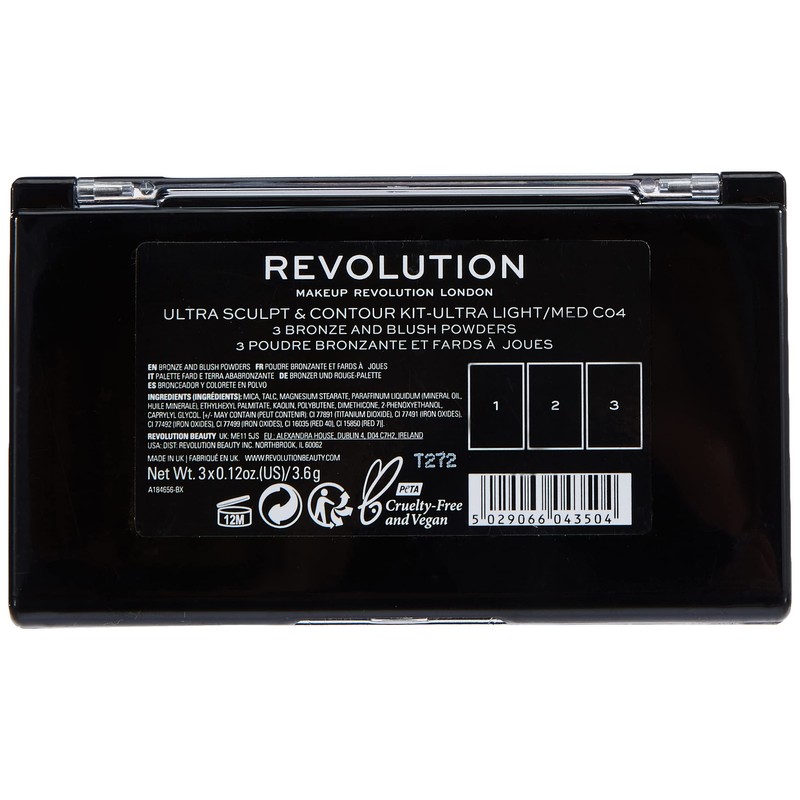 Makeup Revolution Ultra Sculpt & Contour Kit – Light-Medium C04