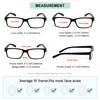 (Must Buy Both Eye) Black-Right Eye +2.75 Reading Glasses with