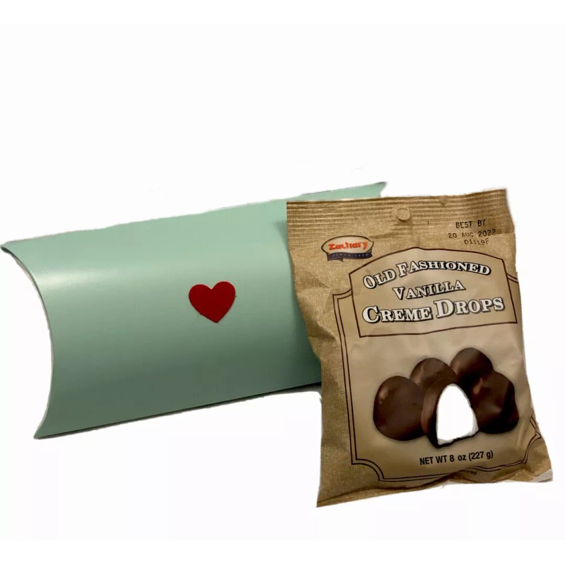 Zachary Chocolates Old Fashioned Vanilla Creme Drops 8 oz Bag
