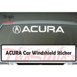 Acura Car Windshield Vinyl Sticker