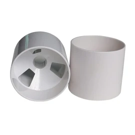 Totority Golf Hole Cup Durable Plastic Putting Cup for Backyard Training and Practice for Use Enhances Your Golf Skills White Color