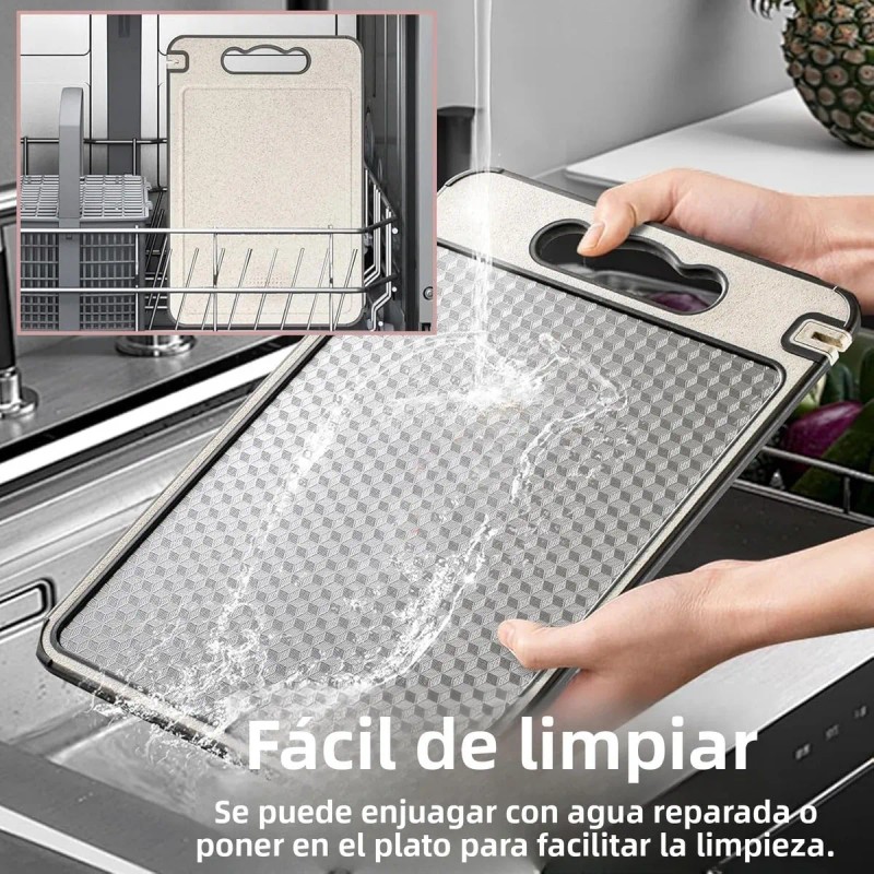 Qzgyoool Tablas Para Picar Tabla De Cocina Para Picar Cortar