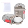 FHUIEWRY Travel Soap Case, Portable Soap Container with Lid for