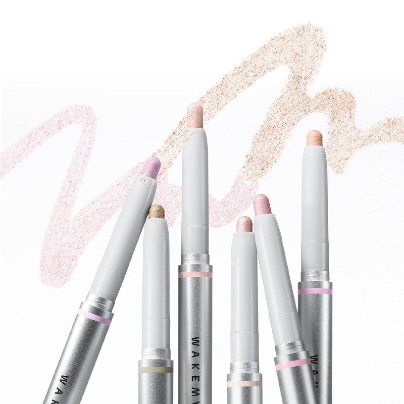 Wakemake Glitz Long Wear Stick Shadow 01, Silhouette, Teardrop Bag,
