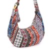 VALICLUD Hippie Hobo Bag for Women Large Floral Crossbody Shoulder
