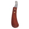 Hoof Trimmer Shears Stainless Steel Blade Rubber Wood Handle Multipurpose