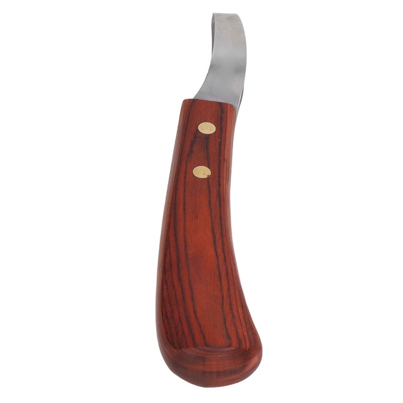 Hoof Trimmer Shears Stainless Steel Blade Rubber Wood Handle Multipurpose