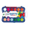 GIOTTO acquerelli in 24 Colori, pastigle da 30mm, Con pennello