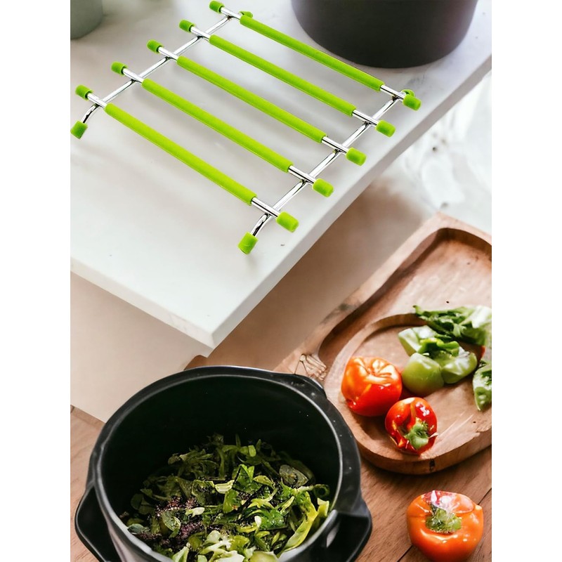 Pro Home Kitchen Trivet Stand Premium Worktop Saver Stainless Steel