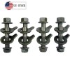 Slaction 4PCS 14mm Adjustable Camber Bolt Kit Front Wheel Alignment