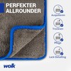 wolk Car Drying Towels 1200 GSM Microfibre – Colour: Grey/Blue