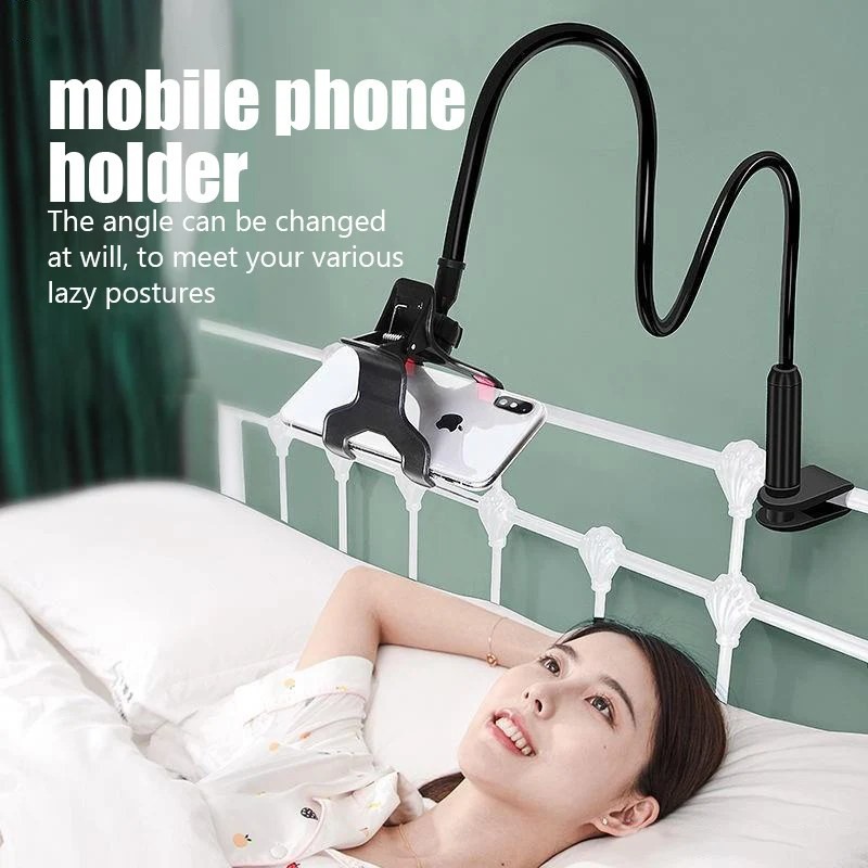 OrganiMax Universal Mobile Phone Holder – Flexible Gooseneck Arm with