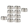 10Pcs Washer Spacer 15mm OD 12mm ID Stainless Steel Hardware