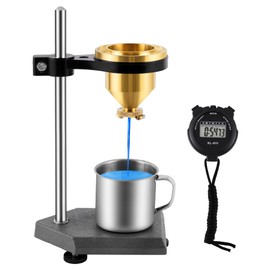 Saladulce Viscometer Flow Cup Viscosity Cup Viscometer Ford Cup #4 Flow Viscosity Viscometer for Paint Varnish Lacquer Inks