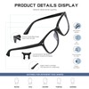Jectieey Reading Glasses for Women Men - Anti Glare Computer