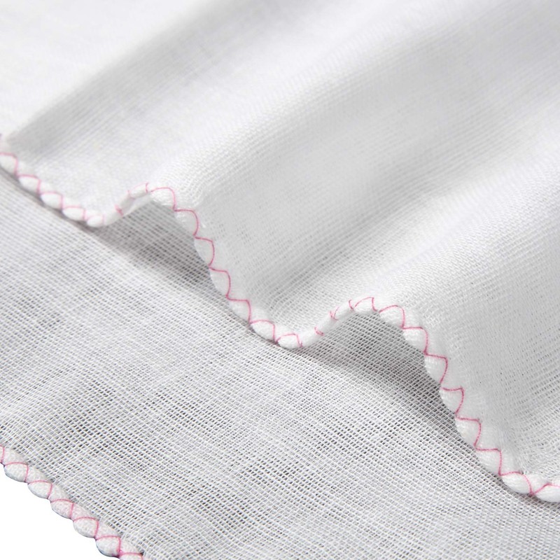 Isamu Shokai 100% Cotton, Made in Japan, Gauze Handkerchief, Plain,