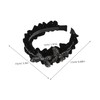 SAFIGLE Ruffled Headband for Women Fashionable Hair Accessory Textured Design