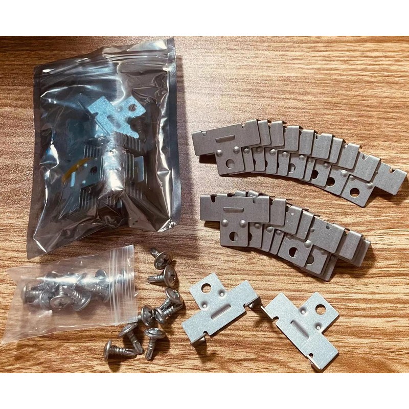 ROOWINTOO Recessed Light Clips for retrofitting recessed Light canisters, Downlight