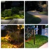 EDISHINE 4 Pack Low Voltage Landscape Lights, 3W 230LM 3000K