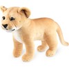 BRUBAKER Lioness Cuddly Toy - 30 cm Stuffed Toy Lion