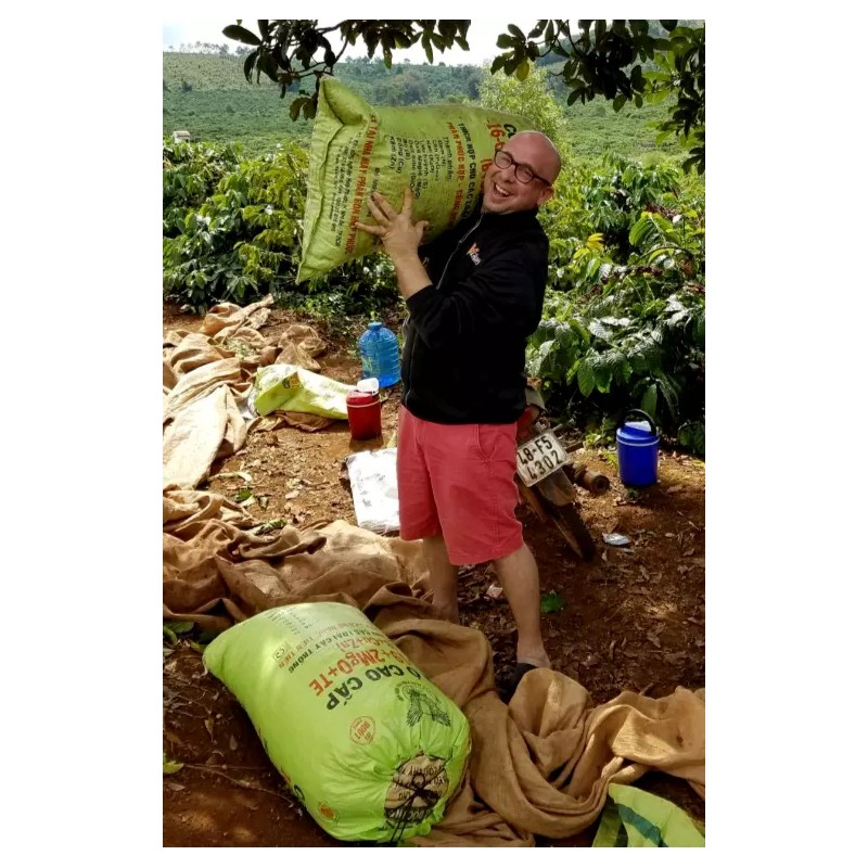 Metrang Vienamese 100% Pure 500 Grams Roasted Ground Arabica Coffee