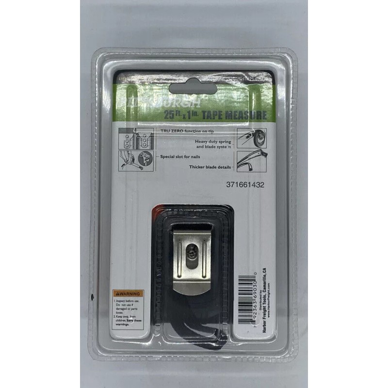 PITTSBURGH 25 FT X 1" TAPE MEASURE - NEW &