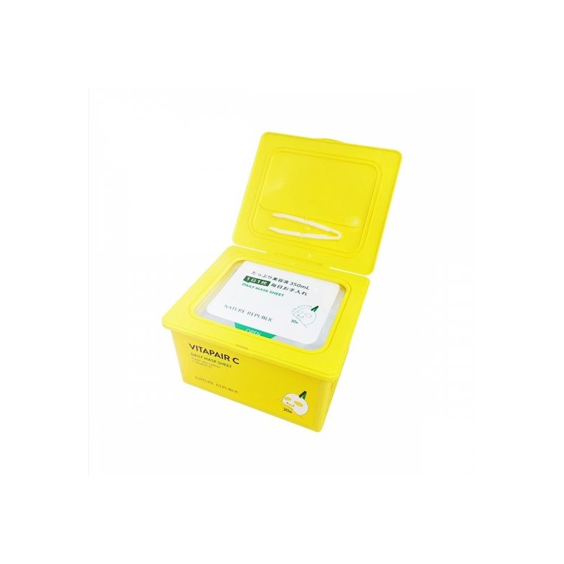 Nature Republic Daily Sheet Mask 30 Sheets - グリーンダーマ シカ