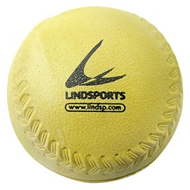 LINDSPORTS Soft Softball No. 3, Yellow, 12 Balls (1 Dozen)