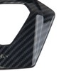 Carbon Fiber Steering Wheel Cover Molding Trims Accessoriess for Polaris