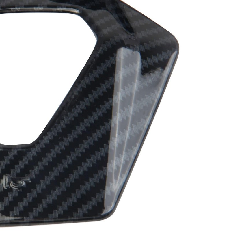 Carbon Fiber Steering Wheel Cover Molding Trims Accessoriess for Polaris