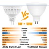 ALIDE 10 Pack MR16 Landscape LED Bulbs 50W Halogen Equivalent,2700K