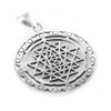 Sri Yantra Shri Pendant 925 Sterling Silver - Yoga Esoteric