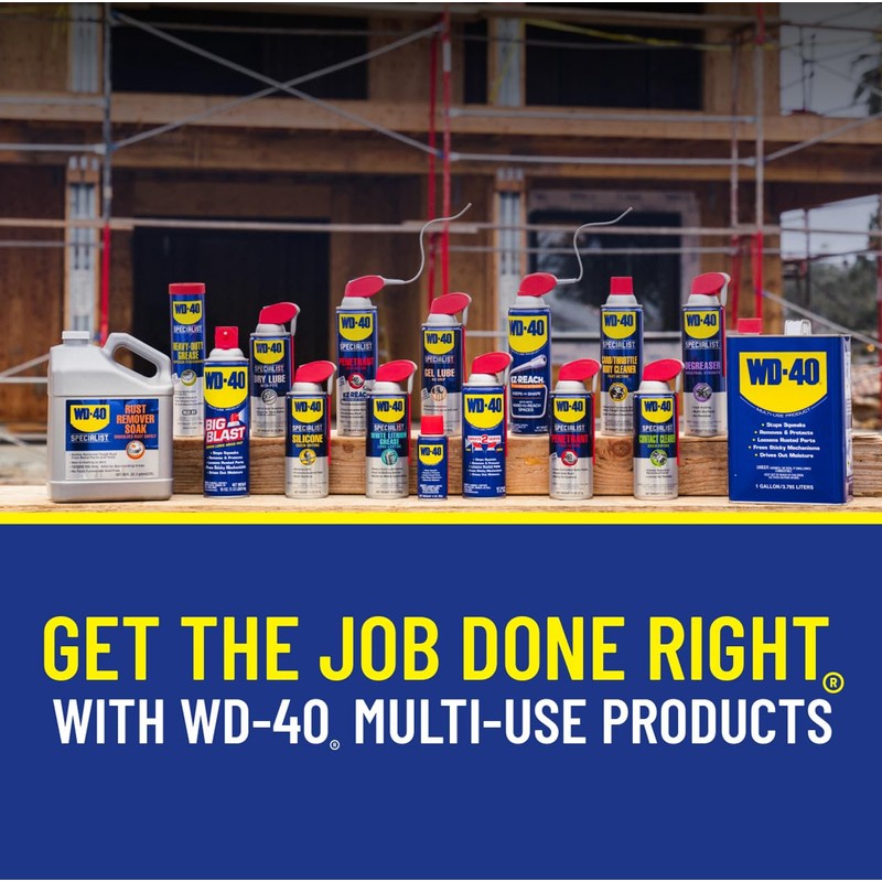 WD-40 Classic Product, Multi-Use Product, Smart Straw, 8 OZ [12-Pack]