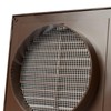 ECOPRO VENT Brown 5'' Inch Ventilation Grille - Inside/Outside use