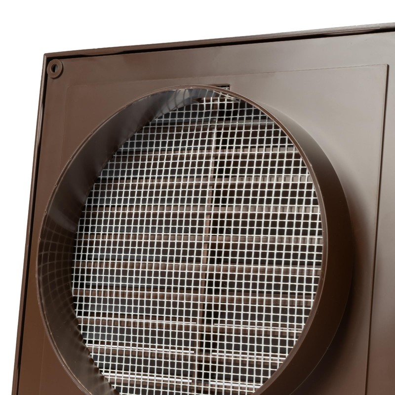 ECOPRO VENT Brown 5'' Inch Ventilation Grille - Inside/Outside use