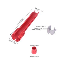 BORDSTRACT Faucet and Sink Installer Water Pipe Install Wrench Tool Set Kit for Bathroom Kitchen DIY Enthusiast or a Professional Plumber