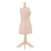 Dollhouse Wooden Mannequin 1:12 Lightweight Mini Clothes Display Holder Model