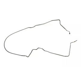 The Stop Shop Prebent Galfan Coated Steel Brake Line. Runs From Prop Valve to Rear Axle Hose