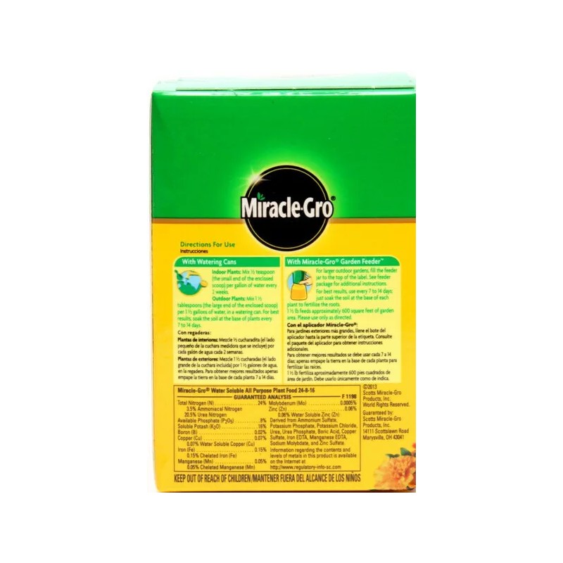 Scotts Miracle Gro Miracle Gro 170101 All-Purpose Plant Food, 24-8-16