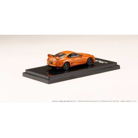 HJ64 1/64 Toyota Supra (A80) JDM STYLE Orange Metallic Finished Product HJ641042CP