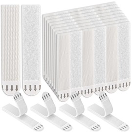 Picture Hanging Strips, 24 Pairs (48 Strips) Heavy Duty Sticky Picture Hanging Strips, Use to Hang Picture Frames and Christmas Hooks, Removable Damage Free, Hang Pictures on The Wall Without Nails