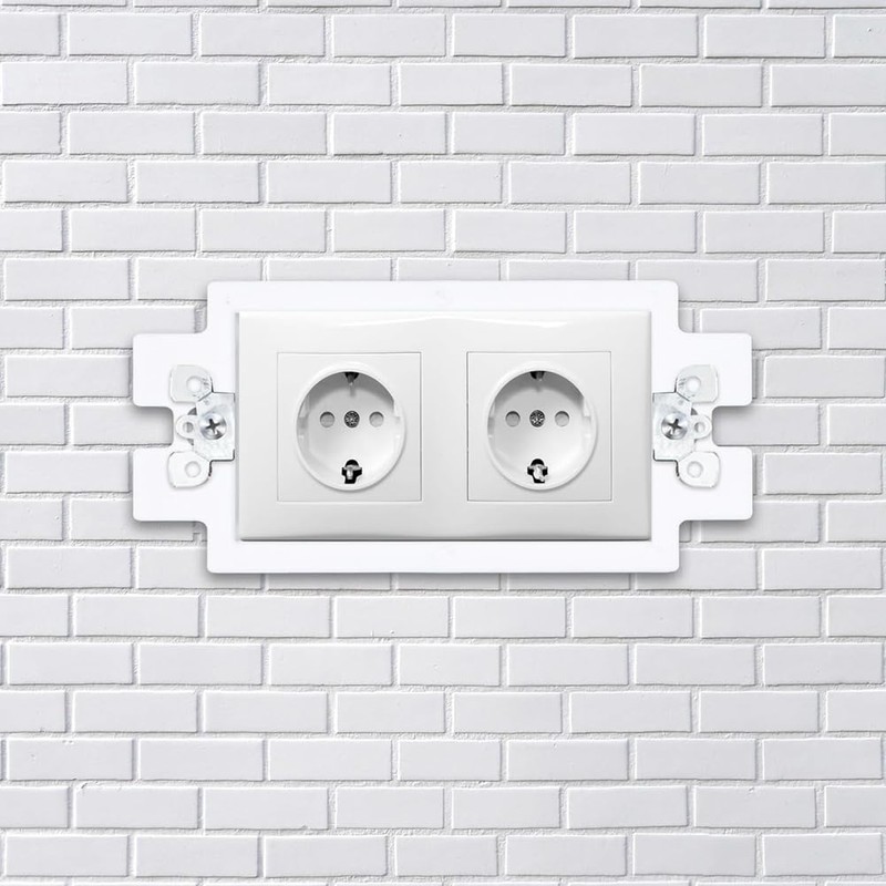 Peakloong 6 Pcs Single Gang Box Extender with 12pcs Screws