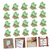 BCOATH 20Pcs Frog Guitar Thumb Tacks Cute Decorative Push Pins